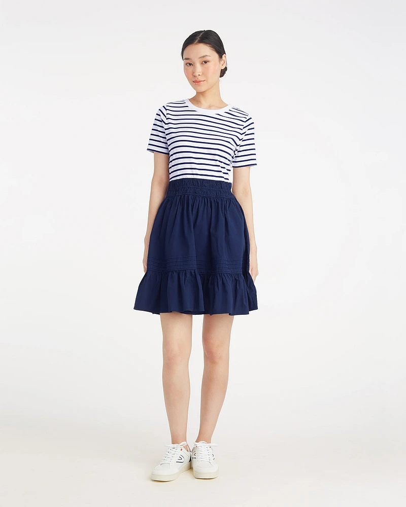 Wilson Mini Dress Navy Stripe