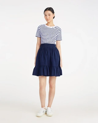Wilson Mini Dress Navy Stripe