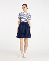 Wilson Mini Dress Navy Stripe
