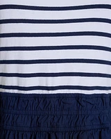 Wilson Mini Dress Navy Stripe