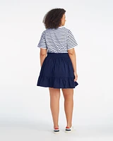 Wilson Mini Dress Navy Stripe