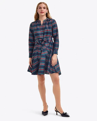 Imogen Mini Shirtdress Taffeta