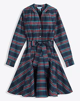 Imogen Mini Shirtdress Taffeta