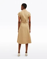 Tatum Midi Shirtdress Croissant