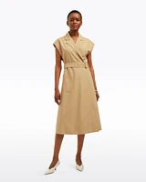 Tatum Midi Shirtdress Croissant