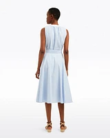 Leanna Midi Shirtdress Oxford Shirting