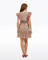 Gabby Mini Dress Coneflowers