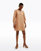 Felicity Popover Shift Dress Croissant