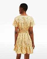Wilson Mini Dress Floral Rattan