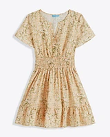 Wilson Mini Dress Floral Rattan