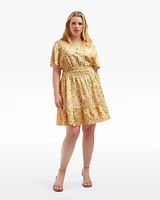 Wilson Mini Dress Floral Rattan