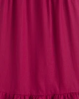 Carrie Midi Dress Raspberry Pink