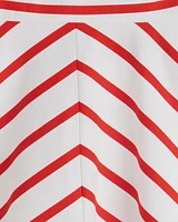 Zoe Love Circle Dress Red Wentworth Stripe