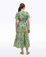 Hollie Midi Dress Lemon Blossom
