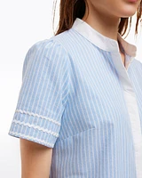 Molly Mini Dress Oxford Shirting