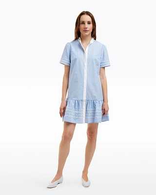 Molly Mini Dress Oxford Shirting