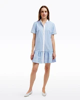 Molly Mini Dress Oxford Shirting