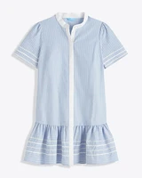 Molly Mini Dress Oxford Shirting