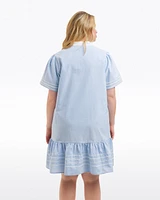 Molly Mini Dress Oxford Shirting