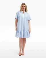 Molly Mini Dress Oxford Shirting