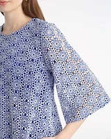 Carolyn Bell Sleeve Mini Dress Daisy Lace