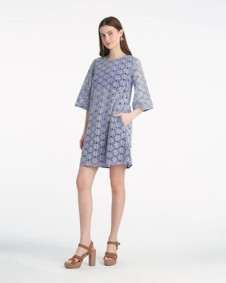 Carolyn Bell Sleeve Mini Dress Daisy Lace