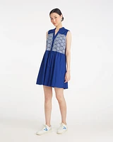 Sami Sleeveless Shirtdress Daisy Lace