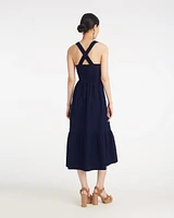 Blake Midi Dress Seersucker