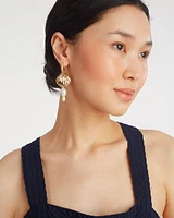 Pearl Shell Drop Earring