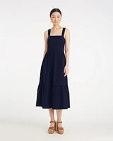 Blake Midi Dress Seersucker