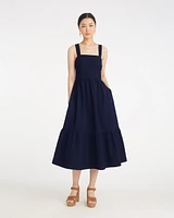 Blake Midi Dress Seersucker