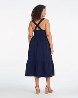 Blake Midi Dress Seersucker