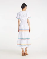 Hollie Midi Dress Rainbow Ric Rac