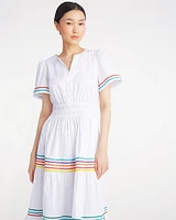 Hollie Midi Dress Rainbow Ric Rac