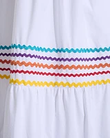Hollie Midi Dress Rainbow Ric Rac