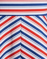 Angela Love Circle Midi Dress Americana Stripes