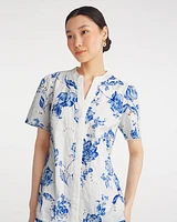 Molly Mini Dress Magnolia Toile