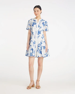 Molly Mini Dress Magnolia Toile