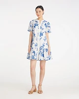 Molly Mini Dress Magnolia Toile