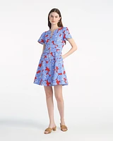Mae Love Circle Mini Dress Floating Floral