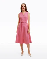 Charlotte Midi Dress Circle Geo