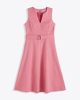 Charlotte Midi Dress Circle Geo