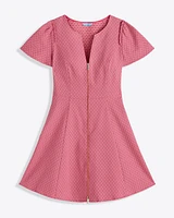 Mae Love Circle Dress Pink Geo
