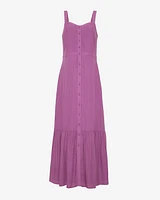 Brynn Sleeveless Midi Dress Amethyst