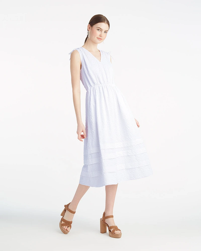 Rowan Midi Dress Seersucker