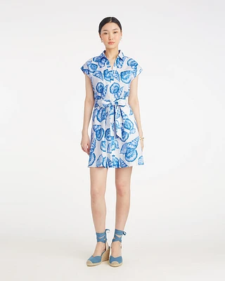 Trisha Shirtdress Seashells
