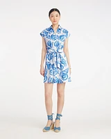 Trisha Shirtdress Seashells