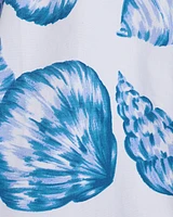 Trisha Shirtdress Seashells