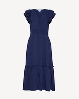 Meg Midi Dress Navy