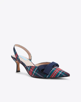 Tess Slingback Georgia Plaid